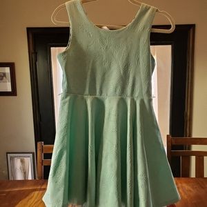 Beautiful teal dress by Beautees size 12